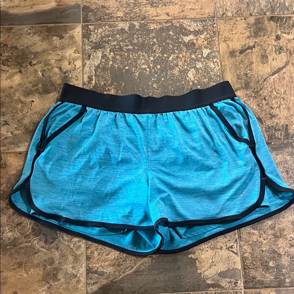 Danskin Now Women's Teal Athletic Shorts
